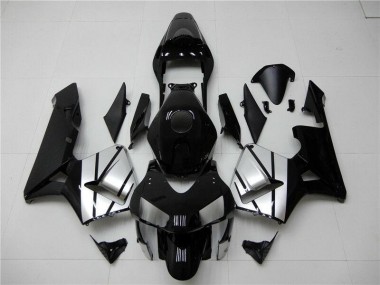 Negro Plata Carenado Honda CBR 600 RR 03-04