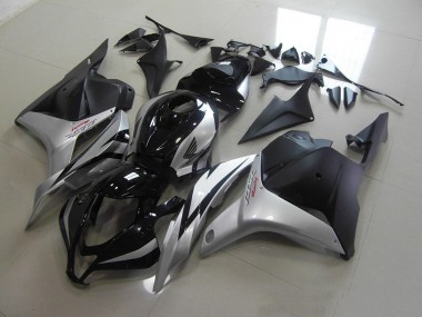 Negro Plata Carenado Honda CBR 600 RR 09-12