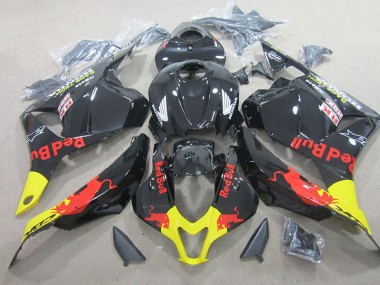 Negro Red Bull ABS Plástica Honda CBR 600 RR 09-12