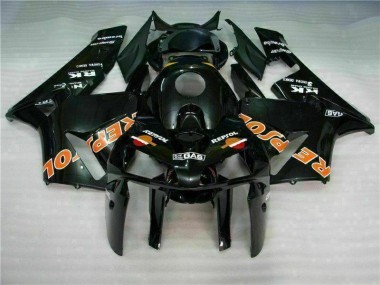 Negro Repsol Kits Completo Carenado ABS Honda CBR 600 RR 05-06