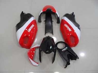 Negro Rojo Blanco Carenado Ducati Monster 696 08-12