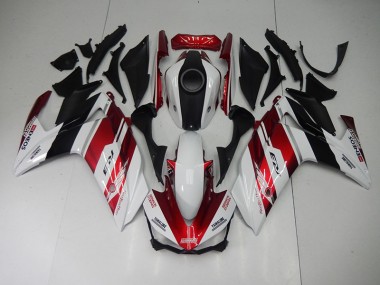 Negro Rojo Blanco Carenado Yamaha R3 15-22