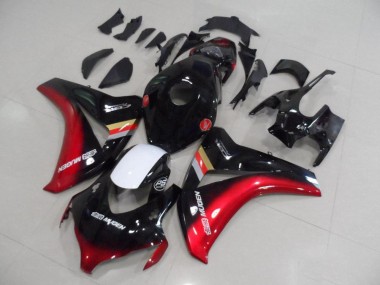 Negro Rojo Mugen ABS Plásticos Honda CBR 1000 RR 08-11