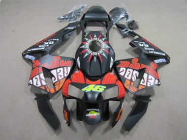 Negro Rojo Repsol 46 Carenado Honda CBR 600 RR 03-04