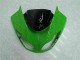 Negro Verde Kit Carenado Inyección Kawasaki ZX6R 09-12 Negro Verde Kit Carenado Inyección Kawasaki ZX6R 09-12