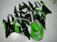 Negro Verde Kit Completo Carenado Kawasaki ZX6R 13-18