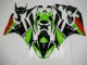 Negro Verde Roja Carenado Kawasaki ZX6R 09-12