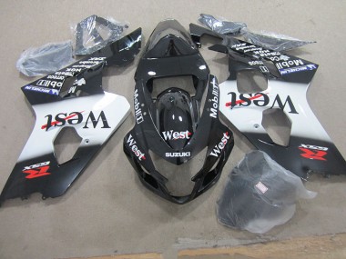 Negro West Mobil Carenado Suzuki GSXR 750 K4 04-05