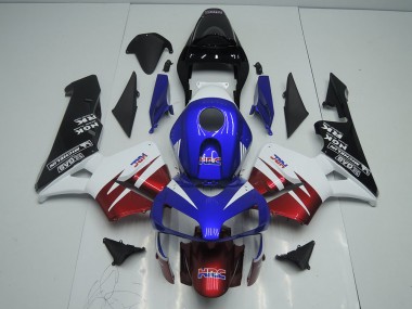 Oscuro Rojo Azul Carenado Honda CBR 600 RR 03-04