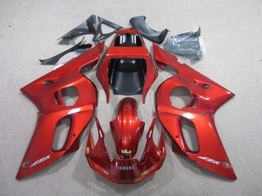 Rojo ABS Plástico Yamaha R6 98-02