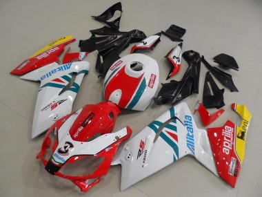 Rojo & Blanco Carenado Aprilia RS 125 06-11