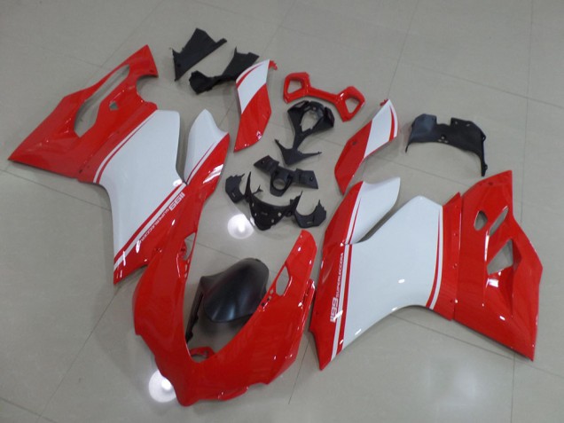 Rojo Blanco Carenado Ducati 1199 11-14 Rojo Blanco Carenado Ducati 1199 11-14