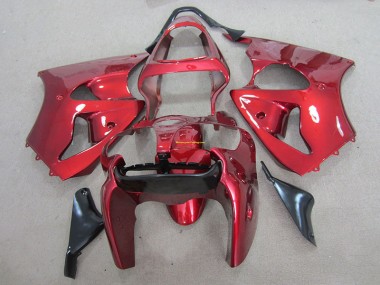 Rojo Kit Carenado Kawasaki ZX6R 00-02