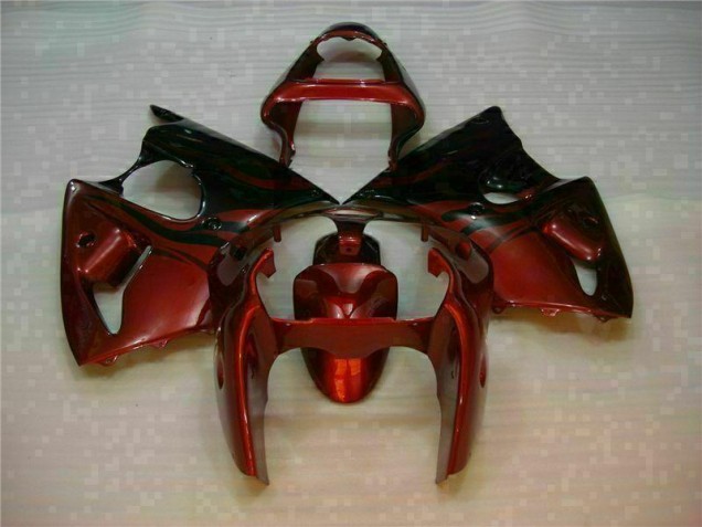 Rojo Kit Completo Carenado Kawasaki ZX6R 00-02 Rojo Kit Completo Carenado Kawasaki ZX6R 00-02