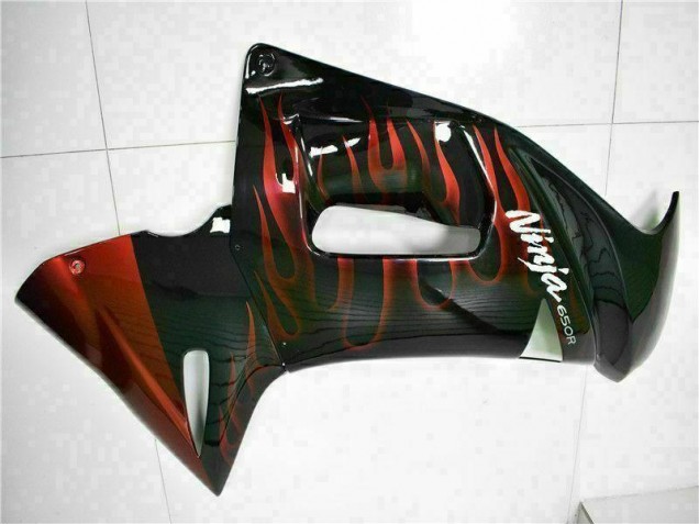 Rojo Llama Carenado Kawasaki EX650 06-08 Rojo Llama Carenado Kawasaki EX650 06-08
