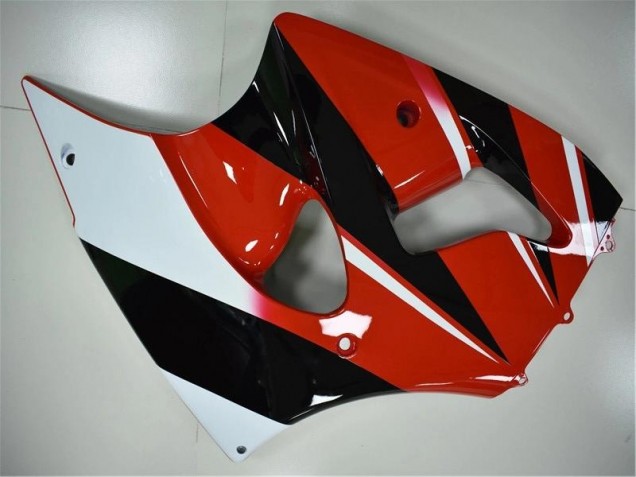 Rojo Negro Blanco Carenado Kawasaki ZX6R 00-02 Rojo Negro Blanco Carenado Kawasaki ZX6R 00-02