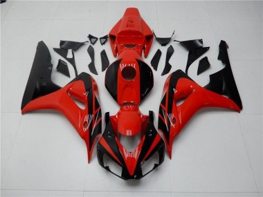 Rojo Negro Carenado & Plástico Honda CBR 1000 RR 06-07