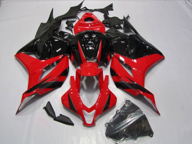 Rojo Negro Inyección Kits Carenado Honda CBR 600 RR 09-12 Rojo Negro Inyección Kits Carenado Honda CBR 600 RR 09-12