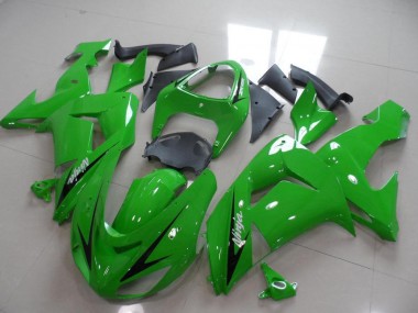 Verde Negro Arrow Carenado Kawasaki ZX10R 06-07