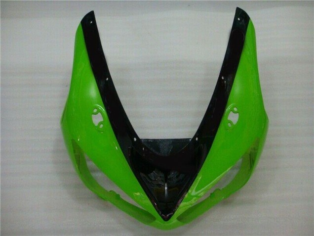 Verde Negro Inyección Kit Carenado Kawasaki ZX6R 05-06 Verde Negro Inyección Kit Carenado Kawasaki ZX6R 05-06
