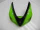 Verde Negro Kit Carenado Inyección Kawasaki ZX6R 05-06 Verde Negro Kit Carenado Inyección Kawasaki ZX6R 05-06
