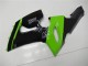Verde Negro Kit Carenado Inyección Kawasaki ZX6R 05-06 Verde Negro Kit Carenado Inyección Kawasaki ZX6R 05-06