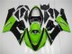 Verde Negro Kit Carenado Inyección Kawasaki ZX6R 05-06 Verde Negro Kit Carenado Inyección Kawasaki ZX6R 05-06