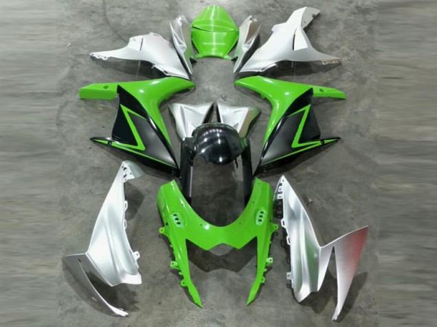 Verde Plata Kits Carenado Suzuki GSXR 600 / 750 K11 11-21